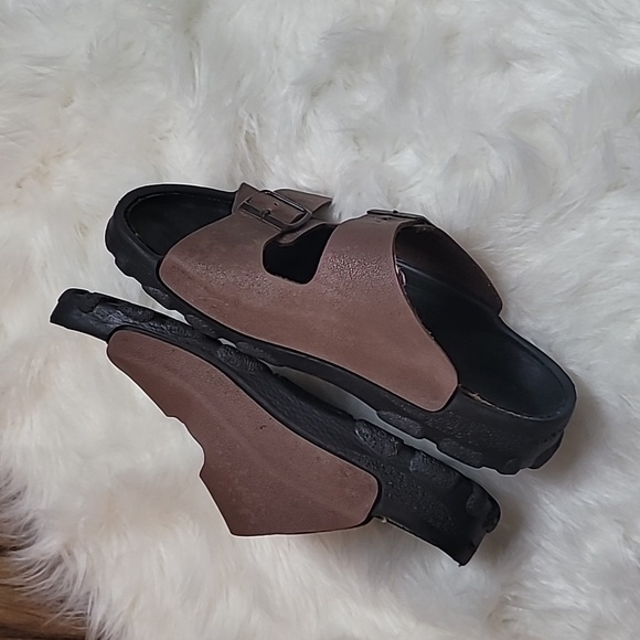 Birkenstock Unisex Brown Sandals - Picture 4 of 9